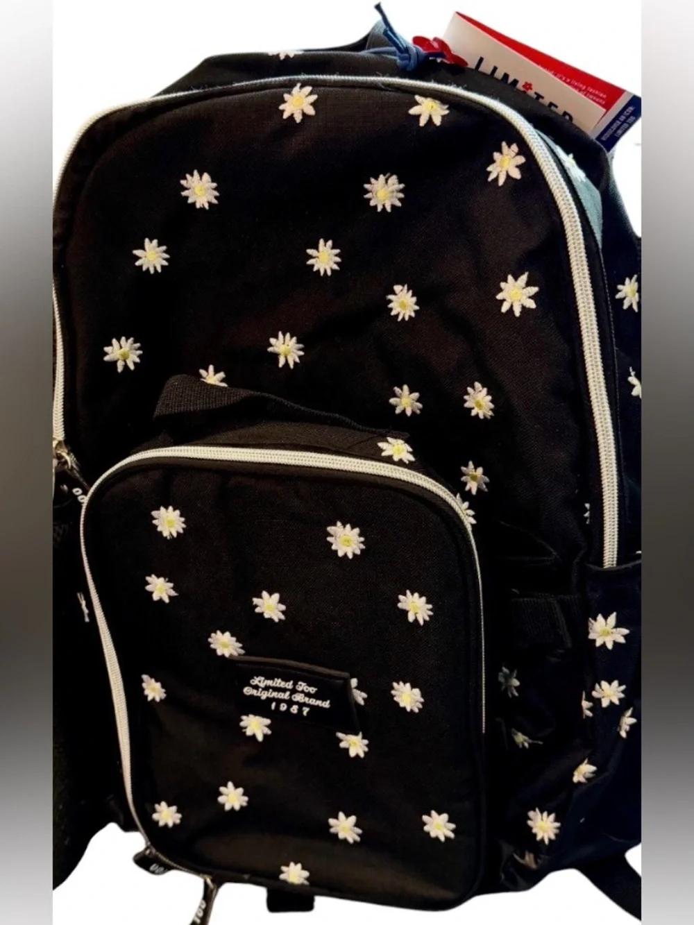 Limited Too Backpack & Matching Lunchbox Set NWT 🌼